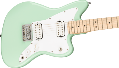 SQUIER MINI JAZZMASTER HH MAPLE FINGERBOARD SURF GREEN-3