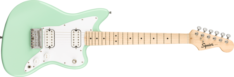 SQUIER MINI JAZZMASTER HH MAPLE FINGERBOARD SURF GREEN-6