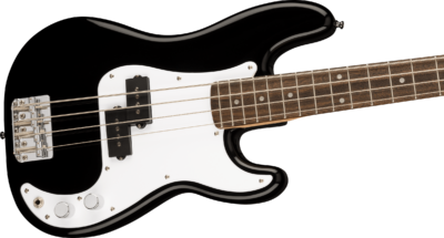 SQUIER MINI PRECISION BASS LAUREL FINGERBOARD BLACK-3