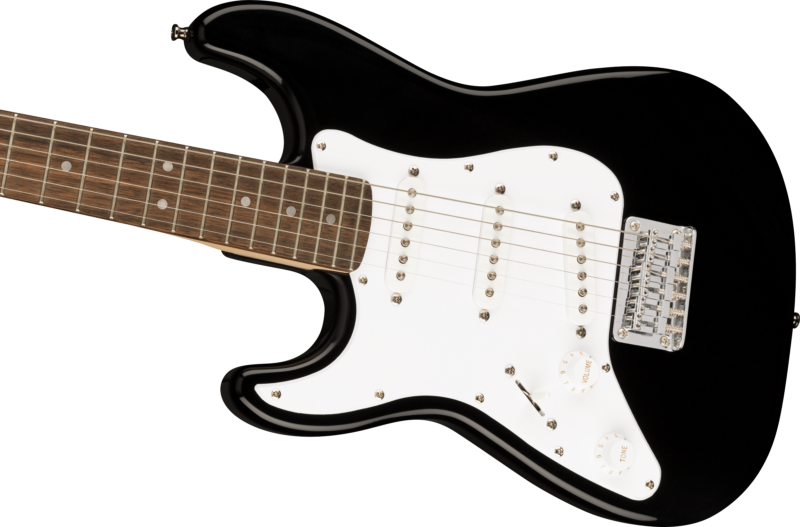 SQUIER MINI STRATOCASTER GAUCHER LAUREL FINGERBOARD BLACK-3