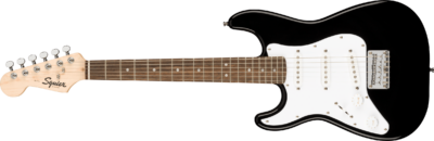 SQUIER MINI STRATOCASTER GAUCHER LAUREL FINGERBOARD BLACK-6