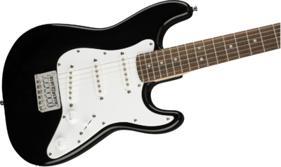 SQUIER MINI STRATOCASTER LAUREL FINGERBOARD BLACK-3