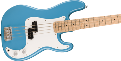 SQUIER SONIC PRECISION BASS MAPLE FINGERBOARD WHITE PICKGUARD CALIFORANIA BLUE-3