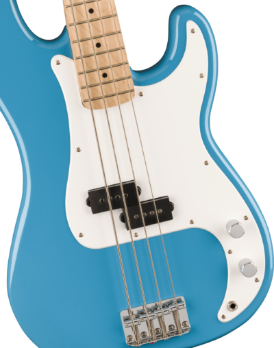 SQUIER SONIC PRECISION BASS MAPLE FINGERBOARD WHITE PICKGUARD CALIFORANIA BLUE-4