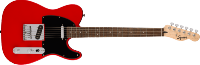 SQUIER SONIC TELECASTER LAUREL FINGERBOARD BLACK PICKGUARD TORINO RED-6