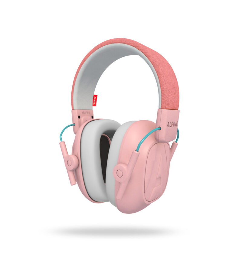 ALPINE MUFFY KIDS CASQUE CASQUE ANTI BRUIT ROSE-1