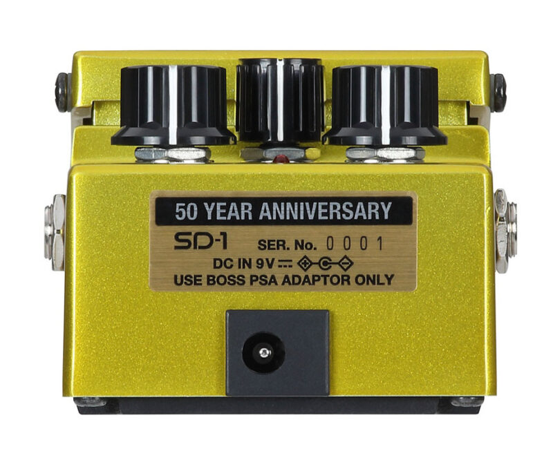 BOSS SD-1 SUPER OVERDRIVE 50EME ANNIVERSAIRE EDITION LIMITEE-2