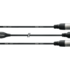 CORDIAL CFY0.3FMM XLR FEMELLE/2 XLR MÂLES - 0.3M-1