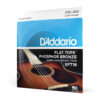 D'ADDARIO EFT16 PHOSPHORE BRONZE FLAT TOPS, LIGHT, 12-53-1