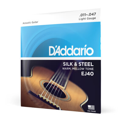 D'ADDARIO EJ40 SILK & STEEL FOLK, 11/47-1