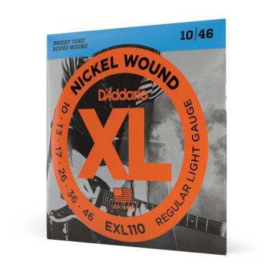 D'ADDARIO EXL110 NICKEL WOUND, REGULAR LIGHT, 10/46-1