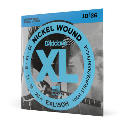 D'ADDARIO EXL150H NICKEL WOUND, HIGH-STRUNG/NASHVILLE TUNING, 10/26 D'Addario EXL150H-1