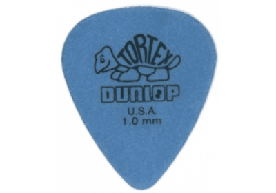 DUNLOP 418R100 MEDIATOR 1.00MM TORTEX STANDARD-1