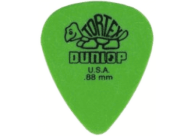 DUNLOP 418R88 MEDIATOR 0.88MM TORTEX STANDARD-1