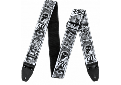 DUNLOP ILD04 I LOVE DUST SKULLS - Black/White-1