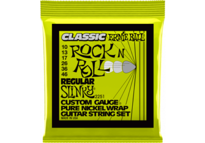 ERNIE BALL 2251 SLINKY CLASSIC PURE NICKEL 10-46-1