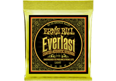 ERNIE BALL 2558 EVERLAST COATED 80/20 BRONZE LIGHT 11-52-1