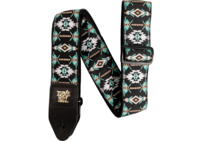 ERNIE BALL 5325 SANGLE JACQUARD SOUTHWESTERN TURQUOISE-1