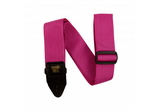 Ernie Ball 5355 Sangle Polypro Framboise