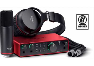 FOCUSRITE SCARLETT4-2I2-STUDIO 4TH GEN - 2 IN/2 OUT USB-C - MICRO, CASQUE & ACCESSOIRES-1