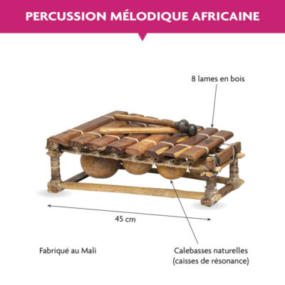 Fuzeau Balafon 8 Lames 2 Mailloches 2