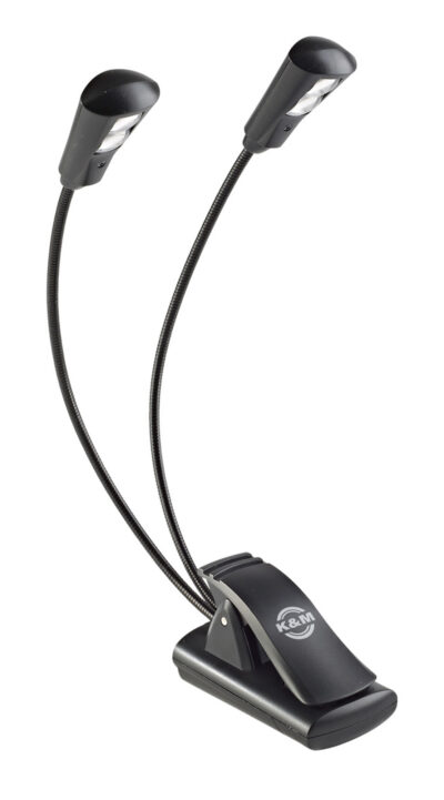 K&M 12244 LAMPE PUPITRE 2 BRAS 2 LEDS-1