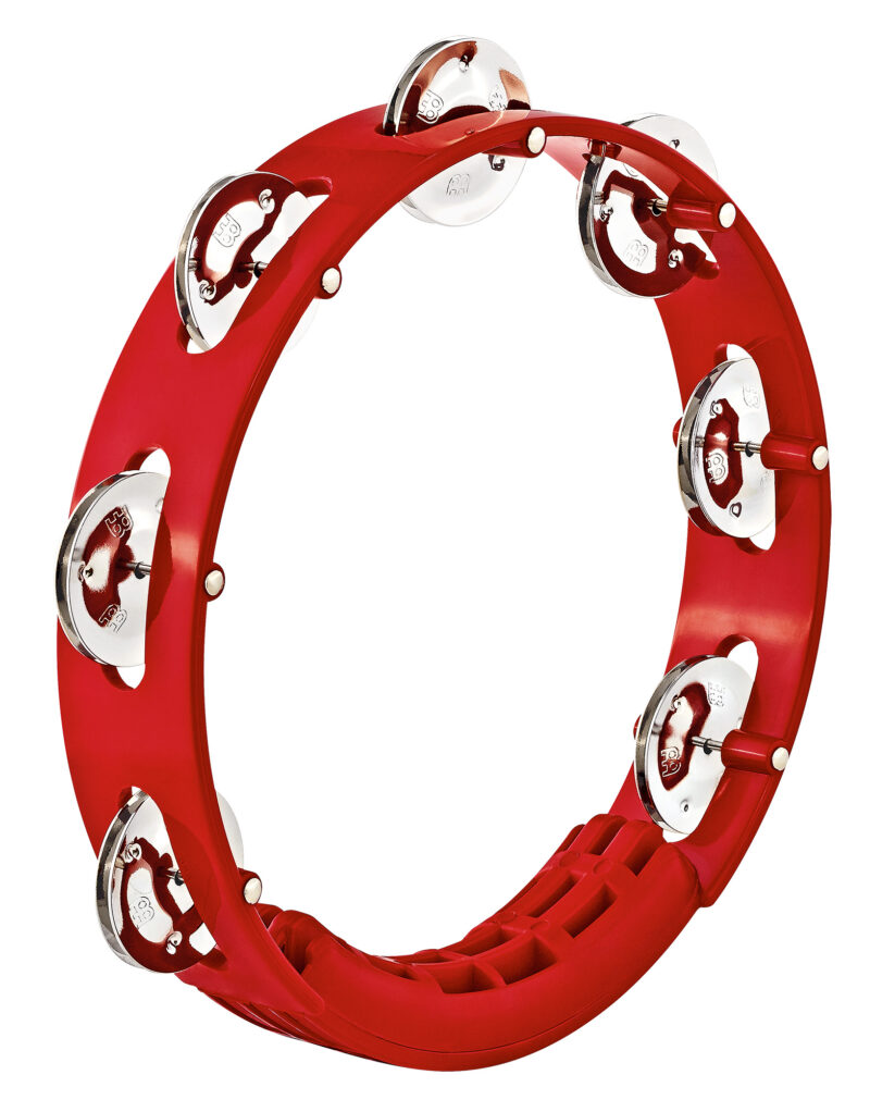 MEINL HTT8R TAMBOURIN ABS ROUGE 20CM 1R CYMB-1