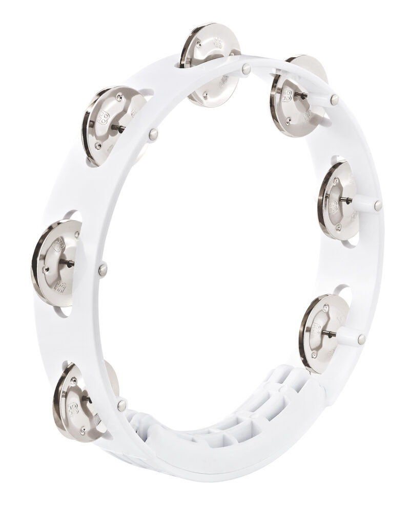 MEINL HTT8WH TAMBOURIN ABS BLANC 20CM 1R CYMB-1