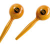 MEINL MWM2AM PAIRE DE MARACAS RONDS AMBRE-1