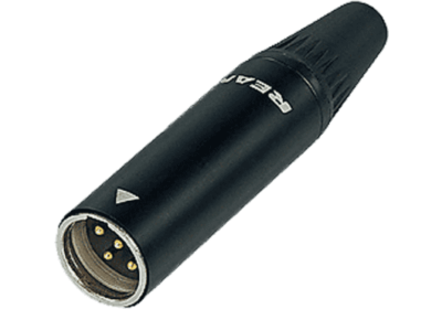 NEUTRIK REAN RT3MC-B MINI XLR MALE 3 POLES-1