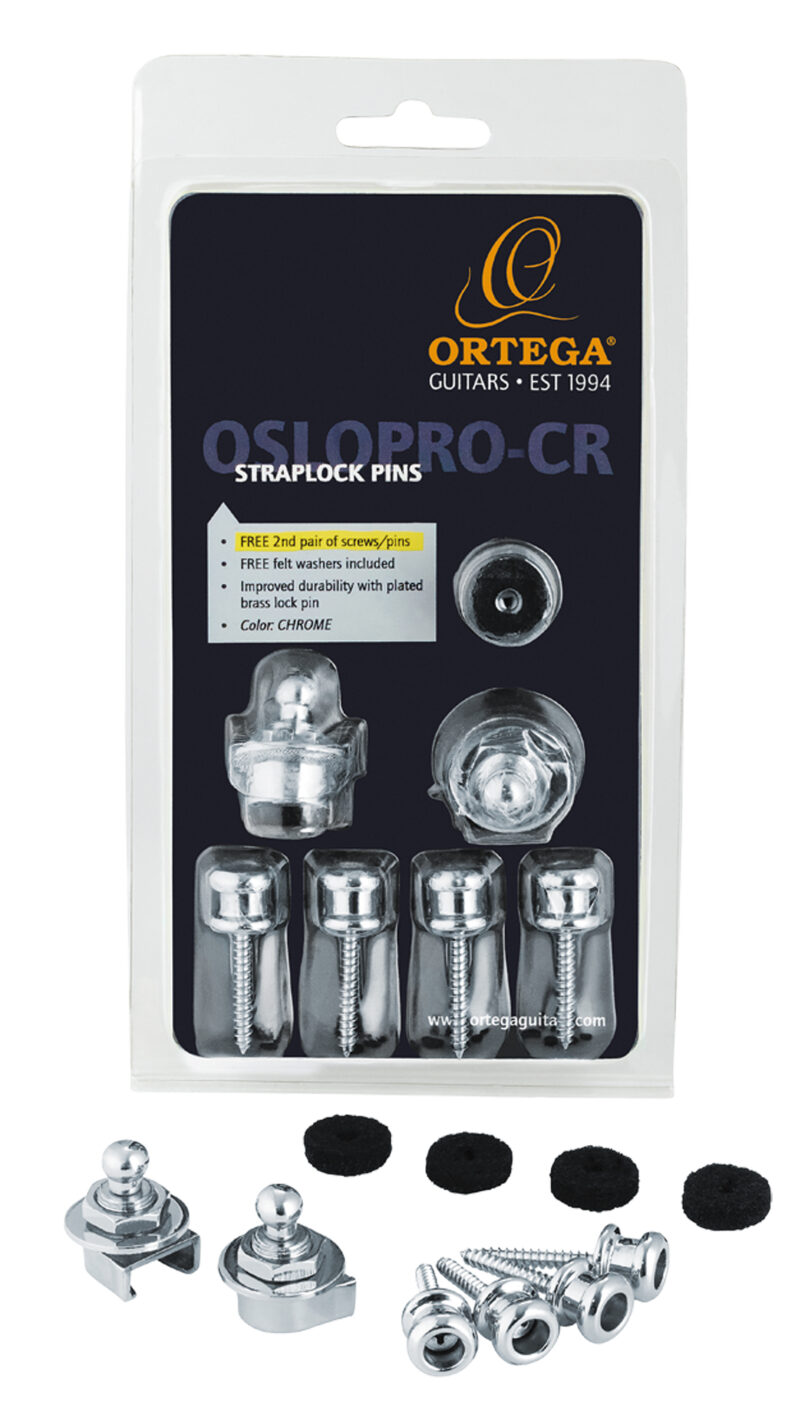 ORTEGA OSLOPRO-CR SET STRAPLOK PRO CHROME-1