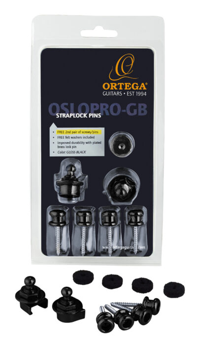 ORTEGA OSLOPRO-GB SET STRAPLOK PRO NOIR-1