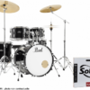 PEARL ROADSHOW+ FUSION 20 NOIRE + PACK SABIAN