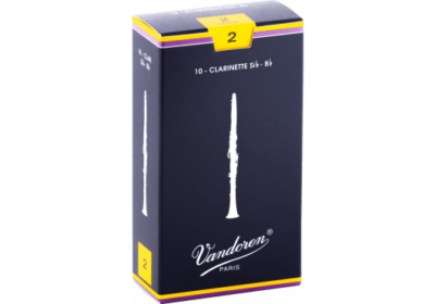 VANDOREN CR102 ANCHES CLARINETTE SIB TRADITIONNELLES FORCE 2-1