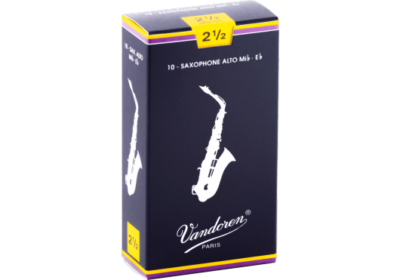 VANDOREN SR2125 ANCHES SAXOPHONE ALTO TRADITIONNELLES FORCE 2,5 (PAR 10)