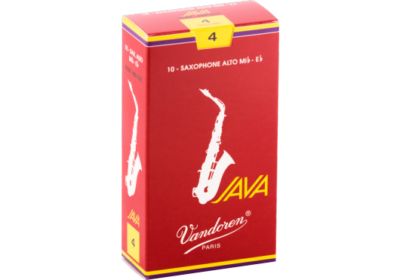 VANDOREN SR264R ANCHES SAXOPHONE ALTO JAVA RED FORCE 4-1