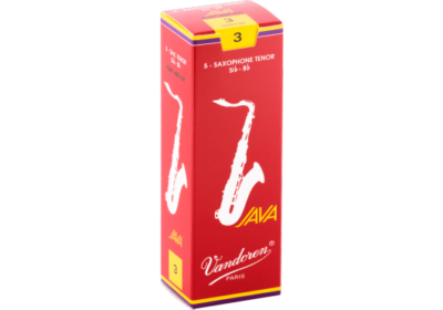 VANDOREN SR273R ANCHES SAXOPHONE TENOR JAVA RED FORCE 3-1