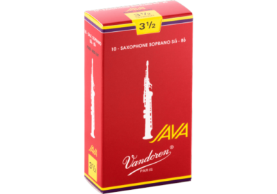 VANDOREN SR3035R ANCHES SAXOPHONE SOPRANO JAVA RED FORCE 3,5-1