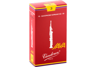 VANDOREN SR303R ANCHES SAXOPHONE SOPRANO JAVA RED FORCE 3-1