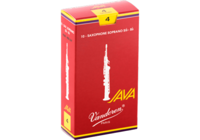 VANDOREN SR304R ANCHES SAXOPHONE SOPRANO JAVA RED FORCE 4-1