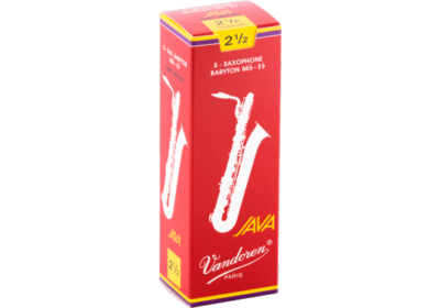 VANDOREN SR3425R ANCHES SAXOPHONE BARYTON JAVA RED FORCE 2,5-1