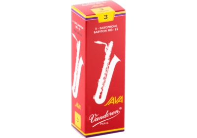 VANDOREN SR343R ANCHES SAXOPHONE BARYTON JAVA RED FORCE 3-1