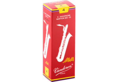 VANDOREN SR344R ANCHES SAXOPHONE BARYTON JAVA RED FORCE 4-1