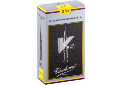 VANDOREN SR6025 ANCHES SAXOPHONE SOPRANO V12 FORCE 2,5-1