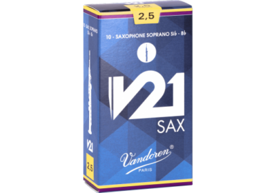 VANDOREN SR8025 ANCHES SAXOPHONE SOPRANO V21 FORCE 2,5-1