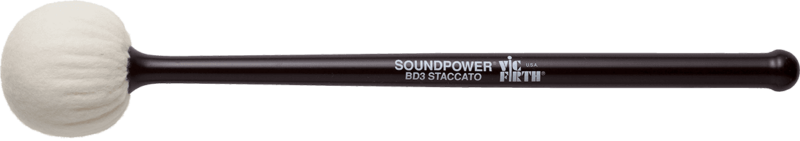 VIC FIRTH BD3 - MAILLOCHE SOUNDPOWDER GROSSE CAISSE - STACCATO-1