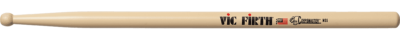 VIC FIRTH MS5 - BAGUETTES MARCHING OLIVE RONDE-1