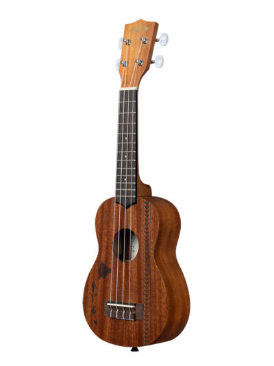 KALA KA-15S-H2-BAG UKULELE SOPRANO MAHOGANY MOTIF HAWAIEN AVEC HOUSSE-1