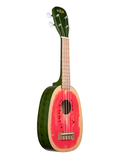 KALA KA-WTML-BAG UKULELE NOVELTY WATERMELON PINEAPPLE SOPRANO AVEC HOUSSE-1