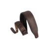 LEVY'S M26PD-DBR SANGLE REMBOURREE CUIR 6,4CM MARRON FONCE-1